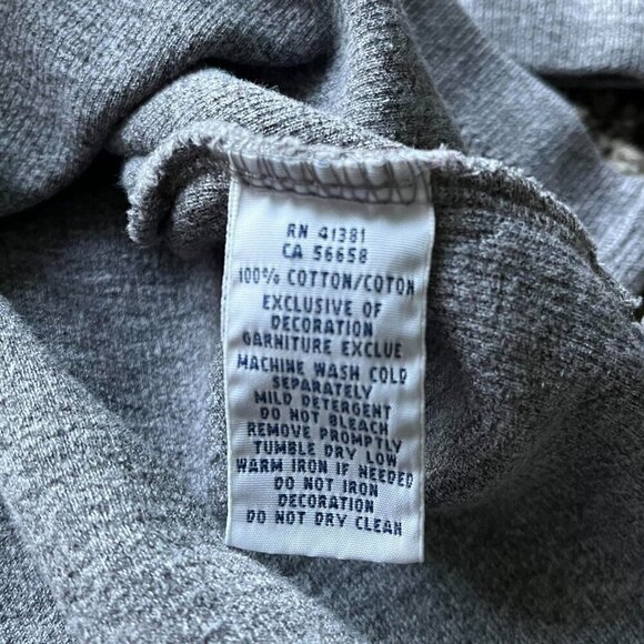 Polo Ralph Lauren Jacket Mens XL Gray Classic Preppy 100% Cotton Pullover - Picture 3 of 7